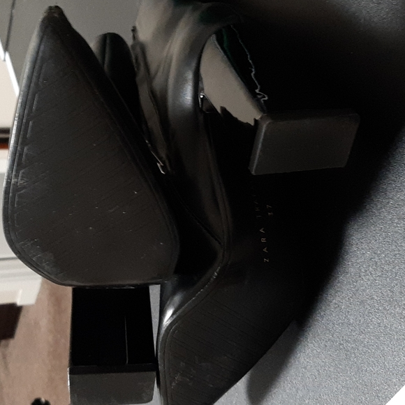 Ankal boots size 37 very gently worn By Zara really nice looking - Picture 5 of 7